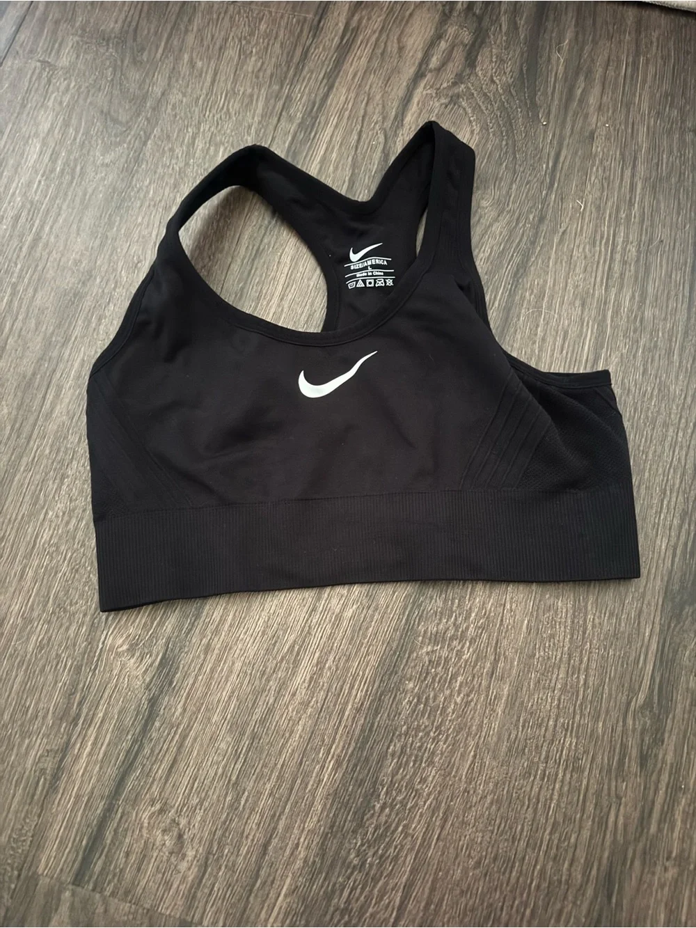 Nike Women’s Sports Bra Trio - Black, White, Gray